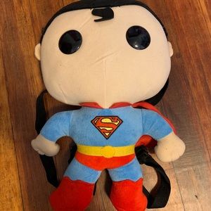 Superman plush backpack